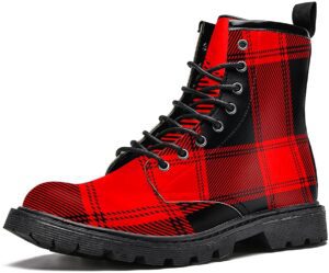 Buffalo Plaid Boots