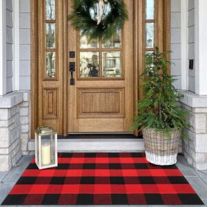 Buffalo Plaid Doormat