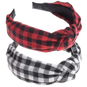 Buffalo Plaid Headband