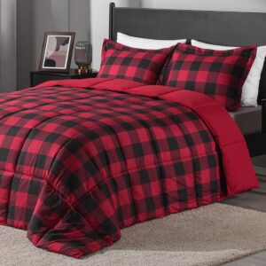 buffalo plaid bedding comforter