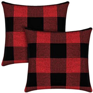 buffalo plaid pillows