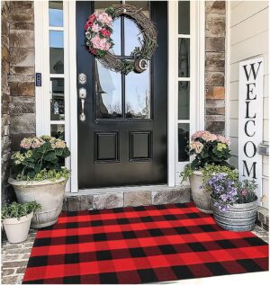 buffalo plaid rug