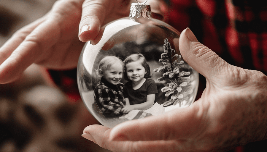 how to make christmas ornaments with pictures