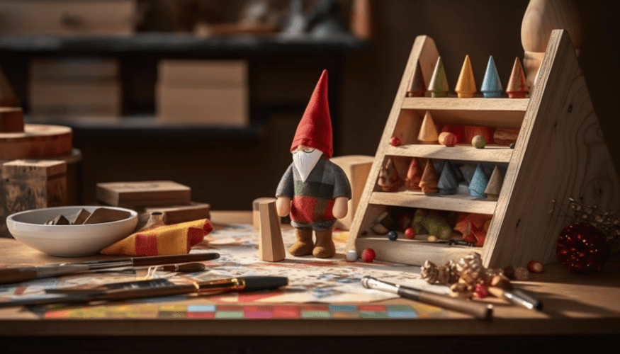 how to make gnome christmas ornaments