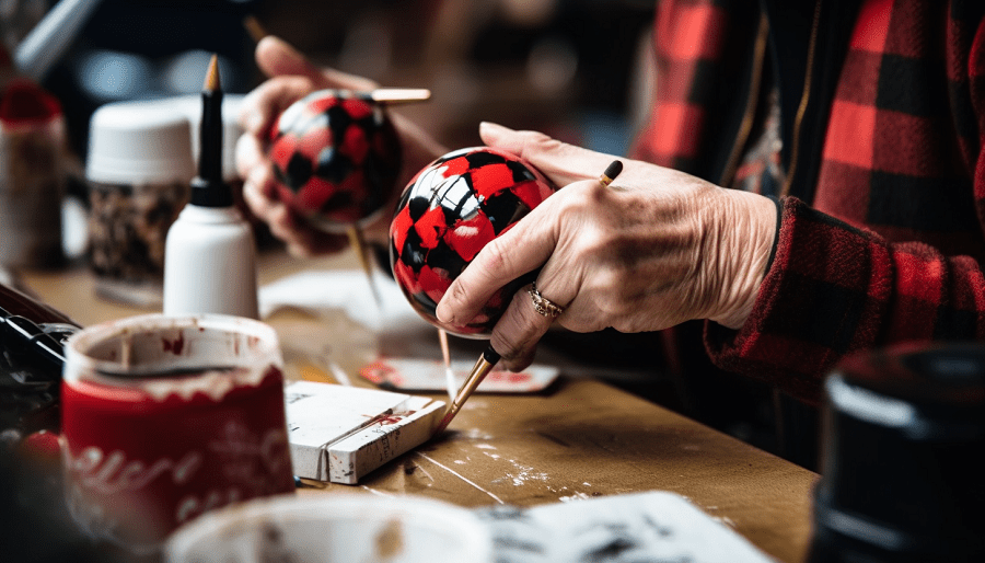 how to make personalized christmas ornaments